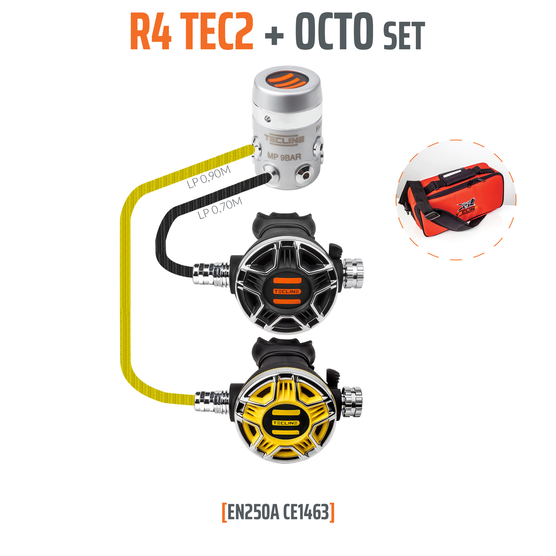 Regulator R4 TEC2 and octopus - EN250A