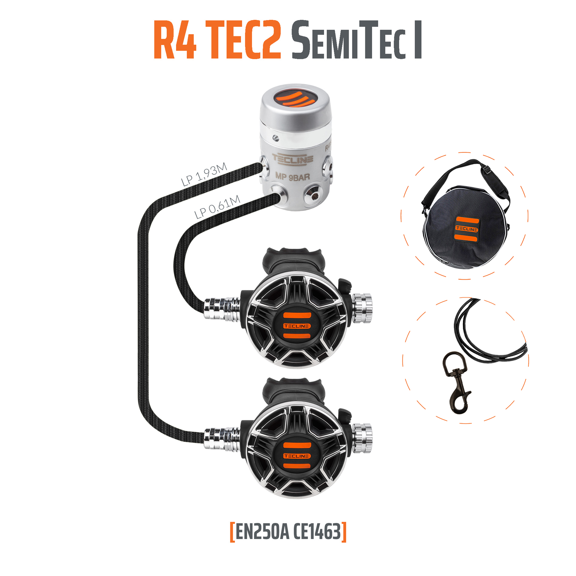 Regulator R4 TEC2 SemiTec I set - EN250A
