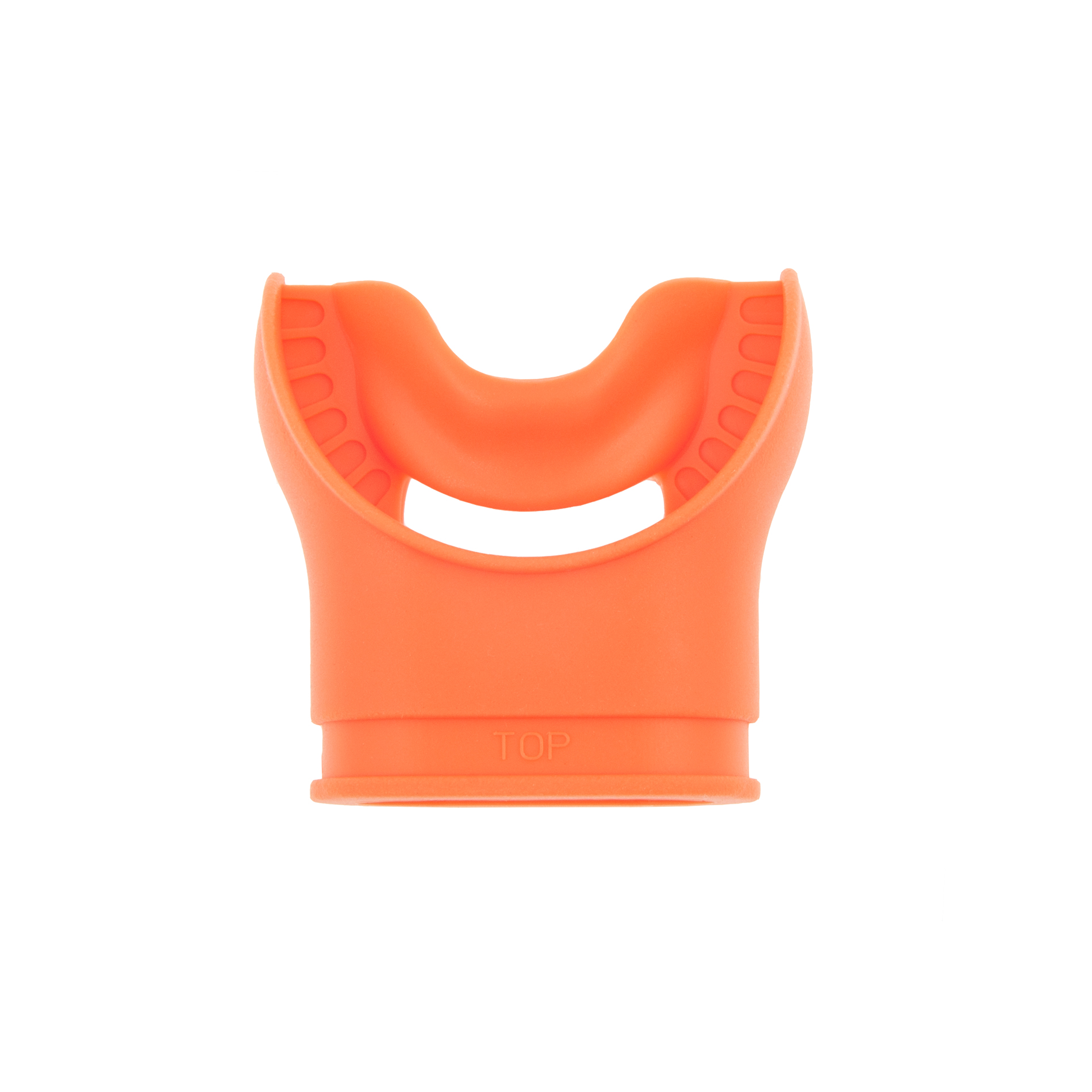 Mouthpiece for regulator, anatomic S/M - orange