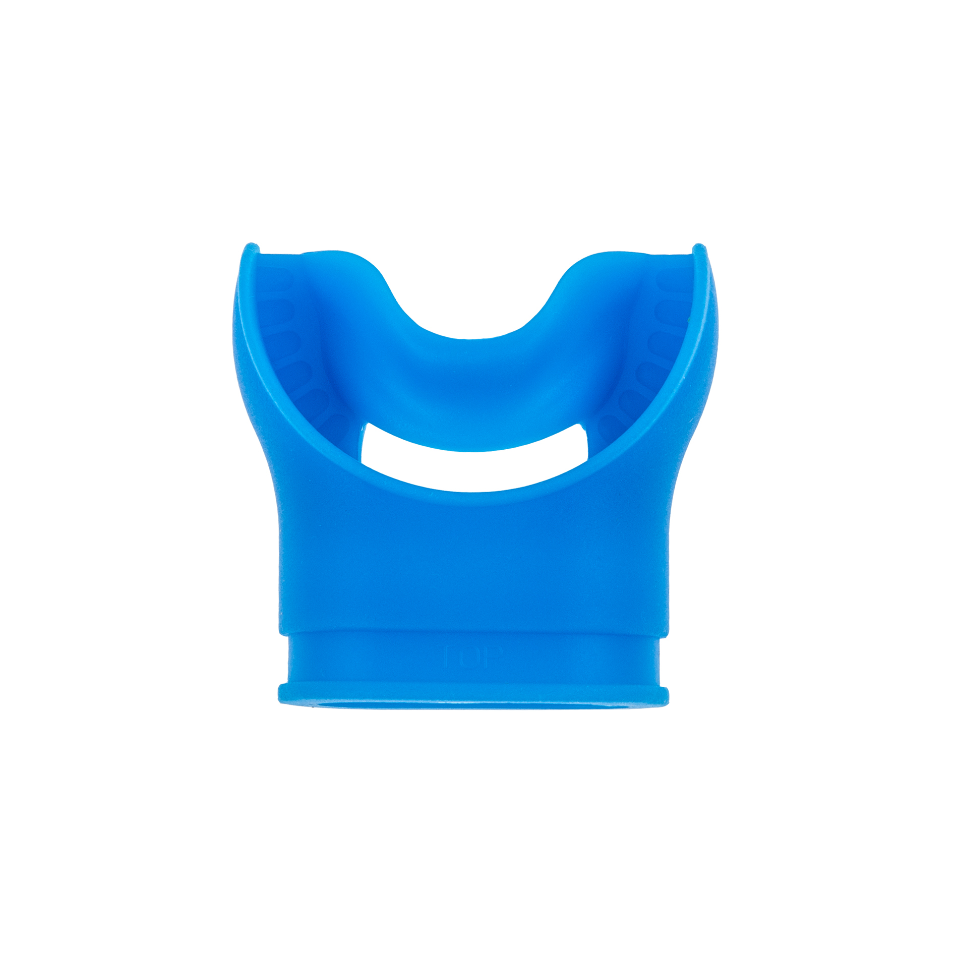 Mouthpiece for regulator, anatomic S/M - blue