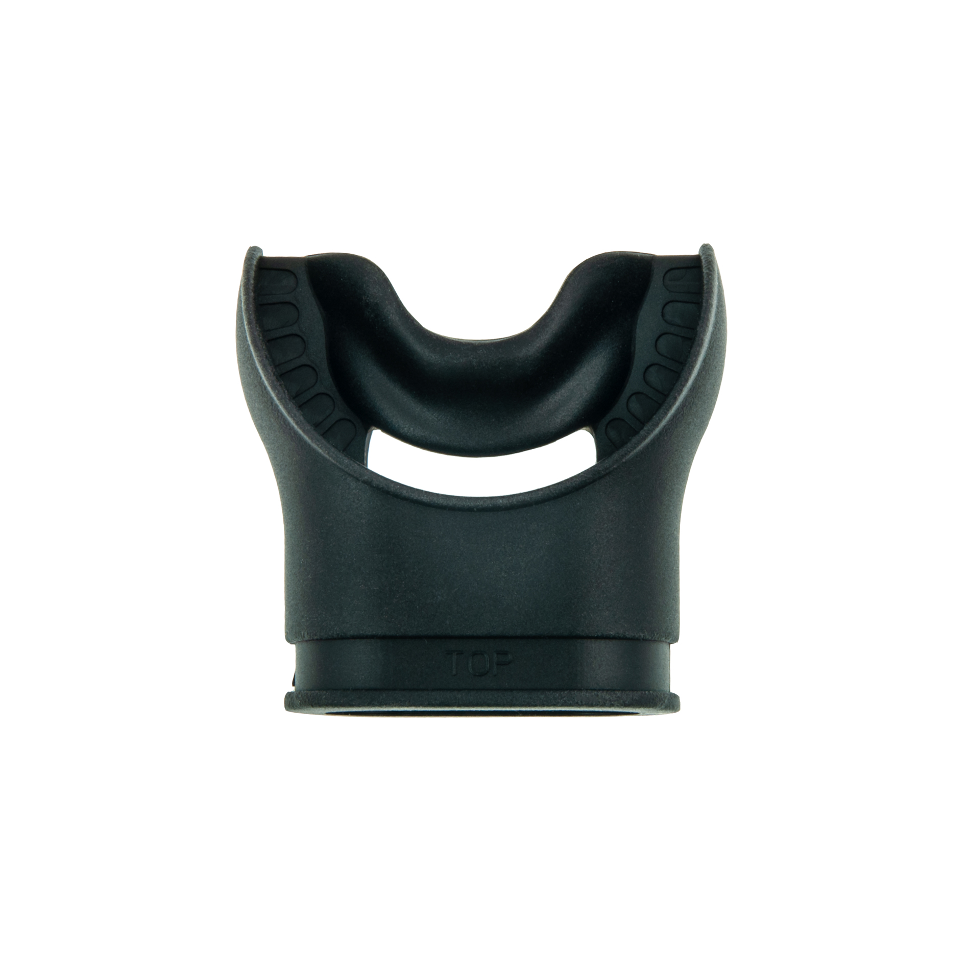 Mouthpiece for regulator, anatomic S/M - black