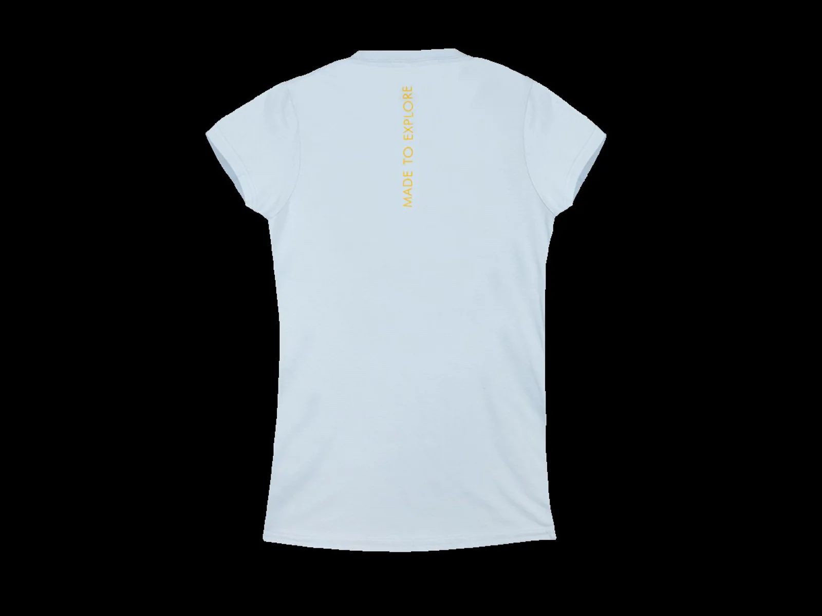 Seacraft Blue 1 cotton t‐shirt (pastel blue, print in front) ‐ female (XL)
