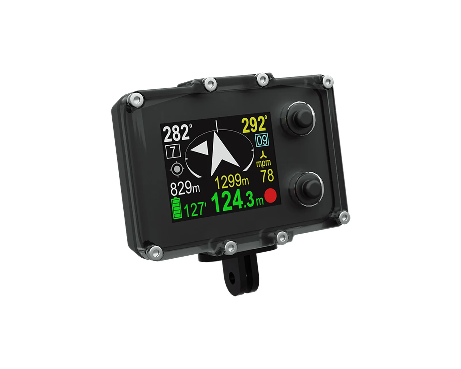 Electronic Navigation Console ENC3 dedicated to GO! DPVs