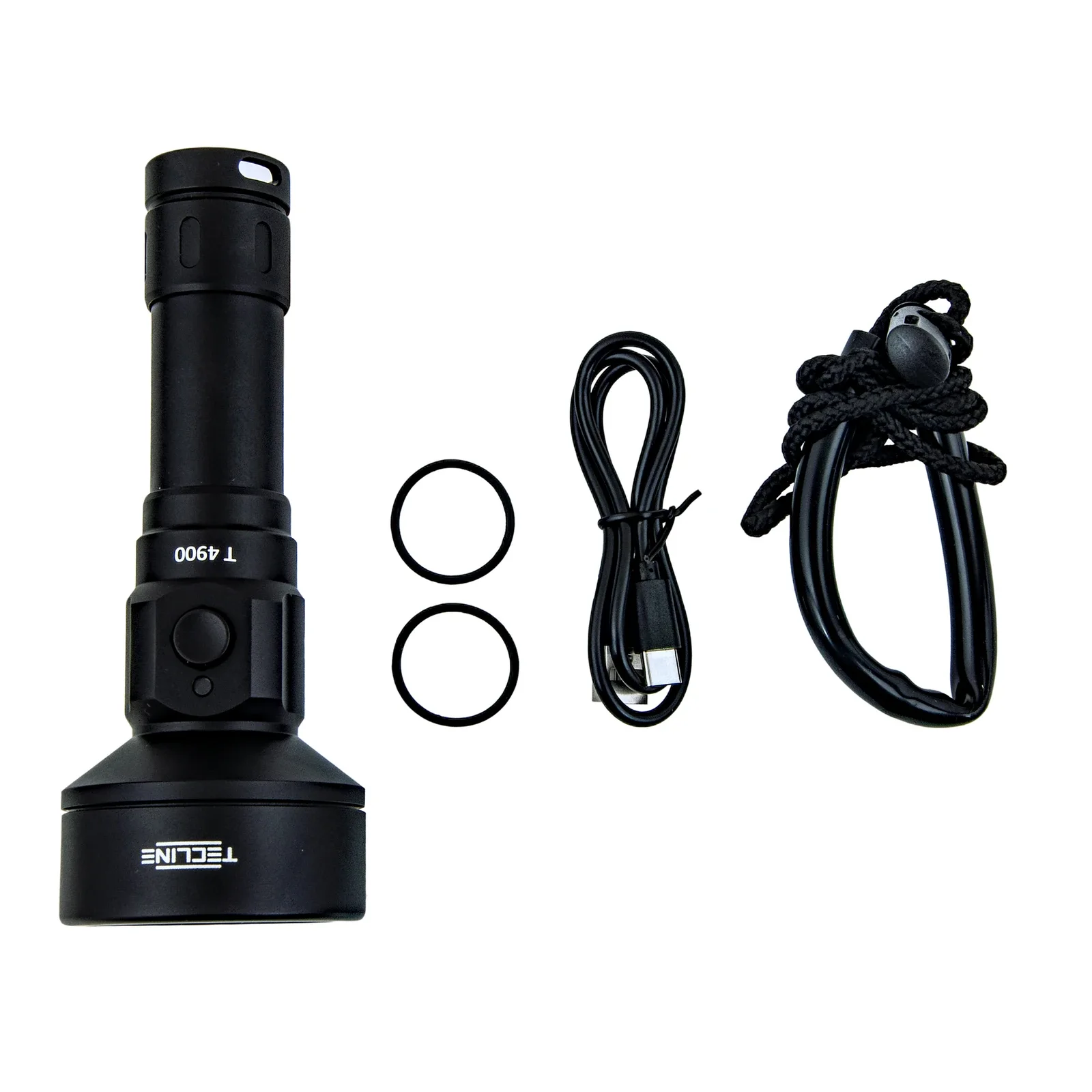 Linterna LED Tecline T4900, 4.900 lm