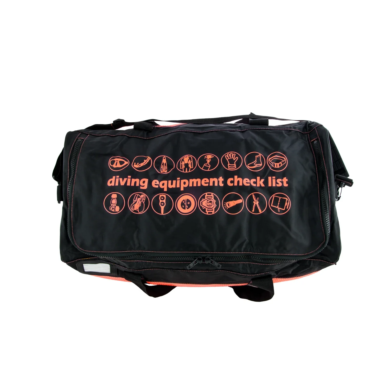 Bolsa de malla (72 × 40 × 37 cm), roja