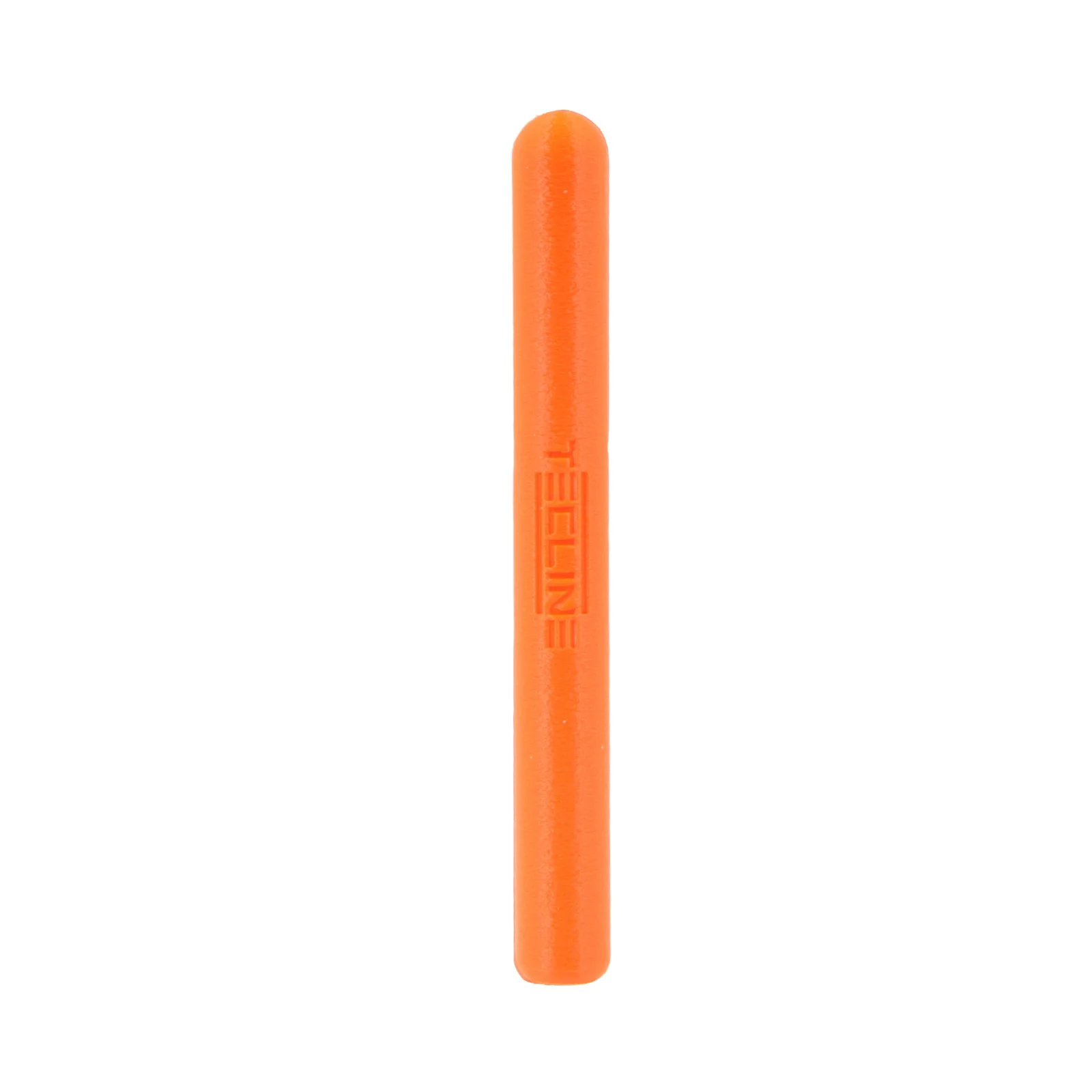 Estabilizador de latiguillo naranja, diámetro 1,5 cm, largo 15 cm