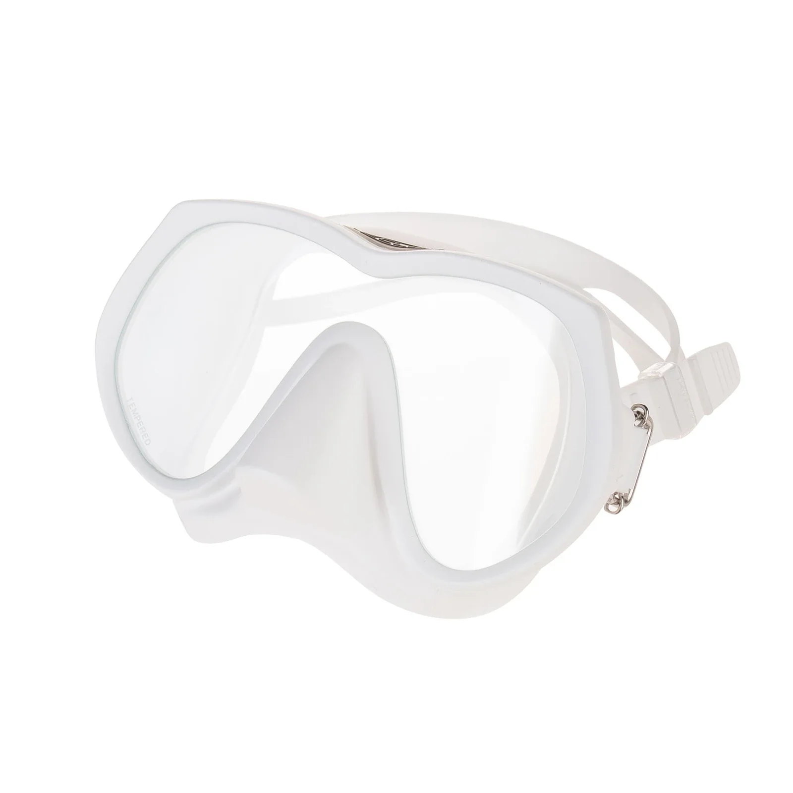 Set máscara Frameless Super View + aletas LightJet - blanco